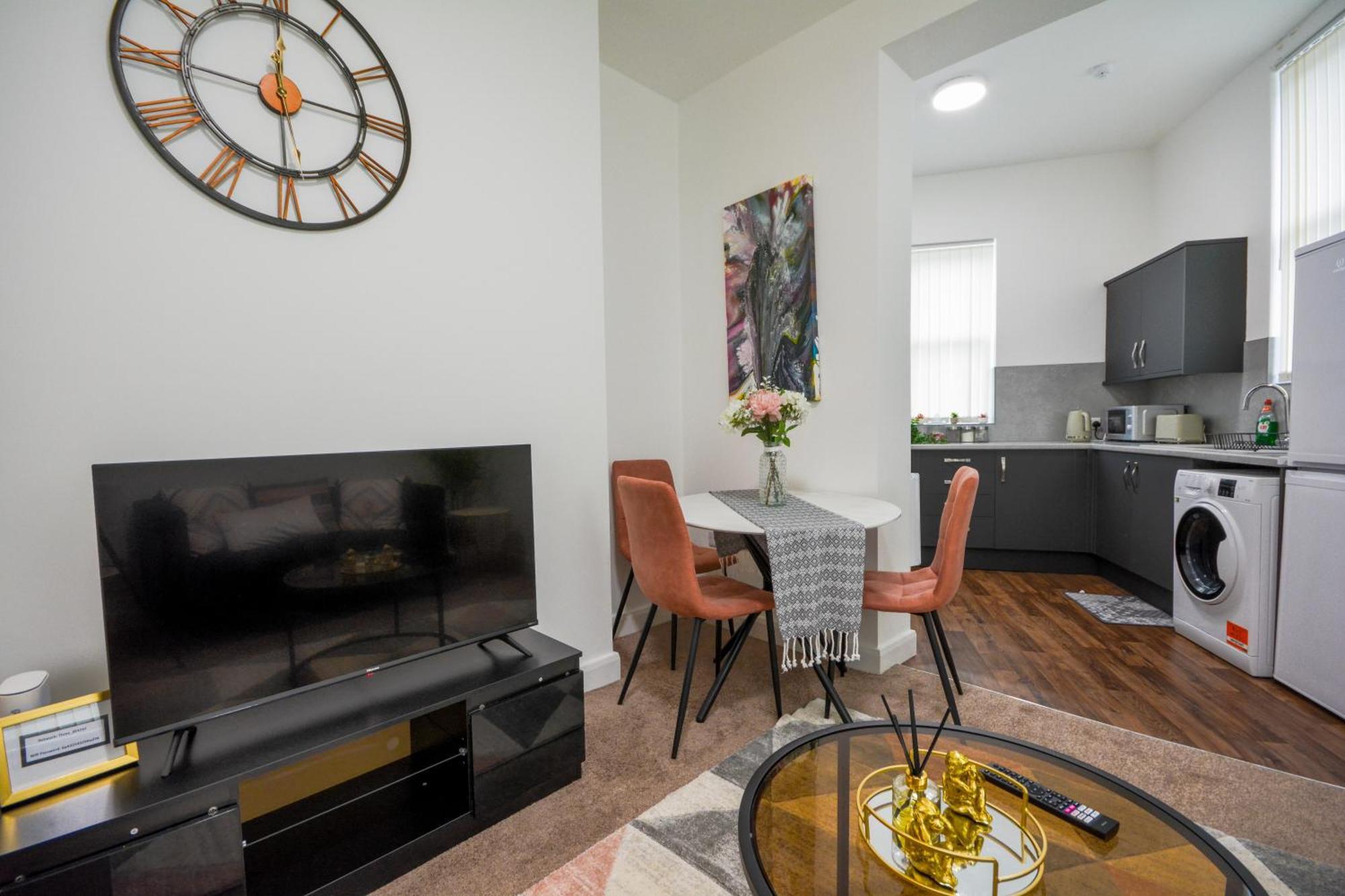 Stylish Suite With Free Parking Mánchester Exterior foto